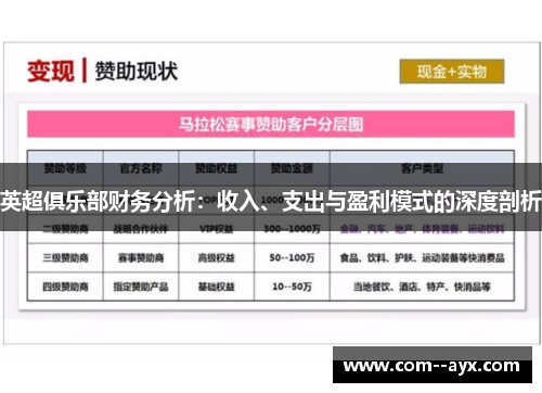 英超俱乐部财务分析：收入、支出与盈利模式的深度剖析