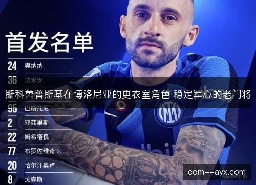斯科鲁普斯基在博洛尼亚的更衣室角色 稳定军心的老门将